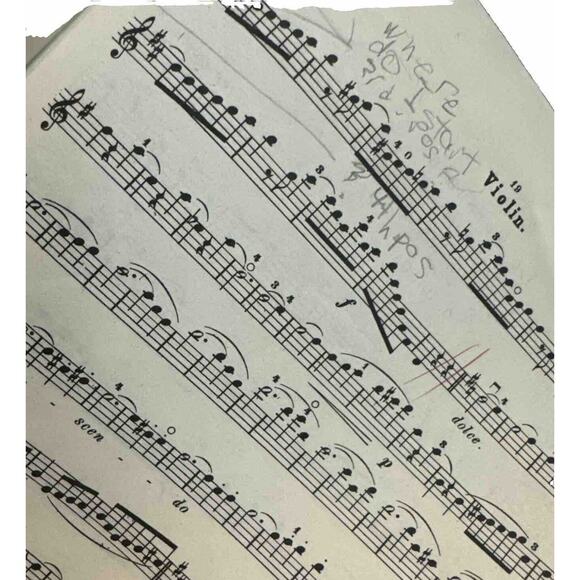 Mittell's Violin Classics Original Pieces & Arrangements Piano Sheet Music READ - Picture 8 of 8